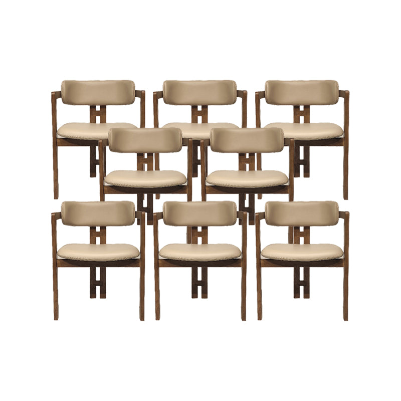 Dining Room Arm Dining Chair Modern Home Solid Wood Dining Chair