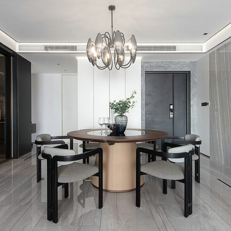 Dining Room Arm Dining Chair Modern Home Solid Wood Dining Chair