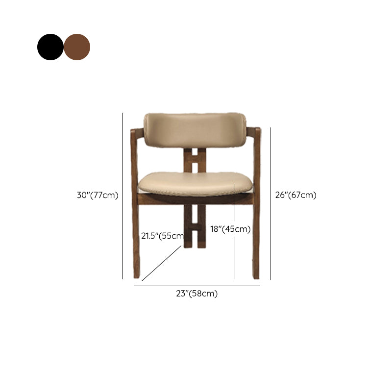 Dining Room Arm Dining Chair Modern Home Solid Wood Dining Chair
