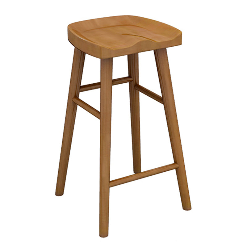 Modern Wood Counter Table 1/3 Pieces Bar Table Set with Stools for Living Room