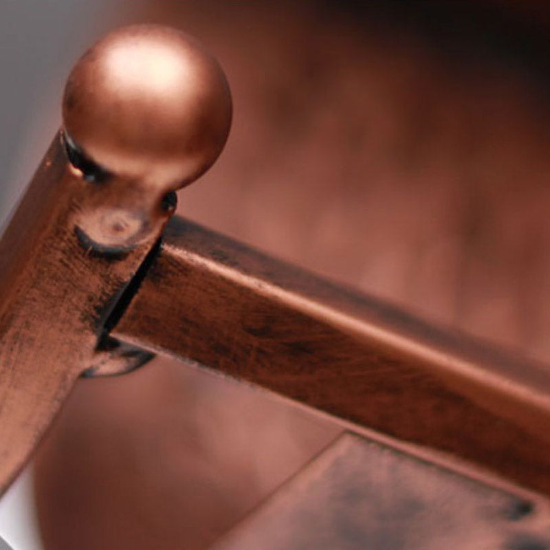 Countertop Wine Rack Glam Metal Wine Bottle Rack for Dining Room