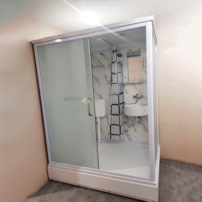 Shower Stall Faucet Shower Head Polish Rectangular Shower Stall