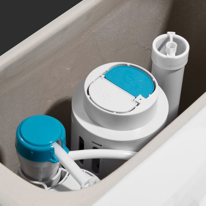 Modern One Piece Flush Toilet Floor Mounted White Toilet Bowl for Bathroom