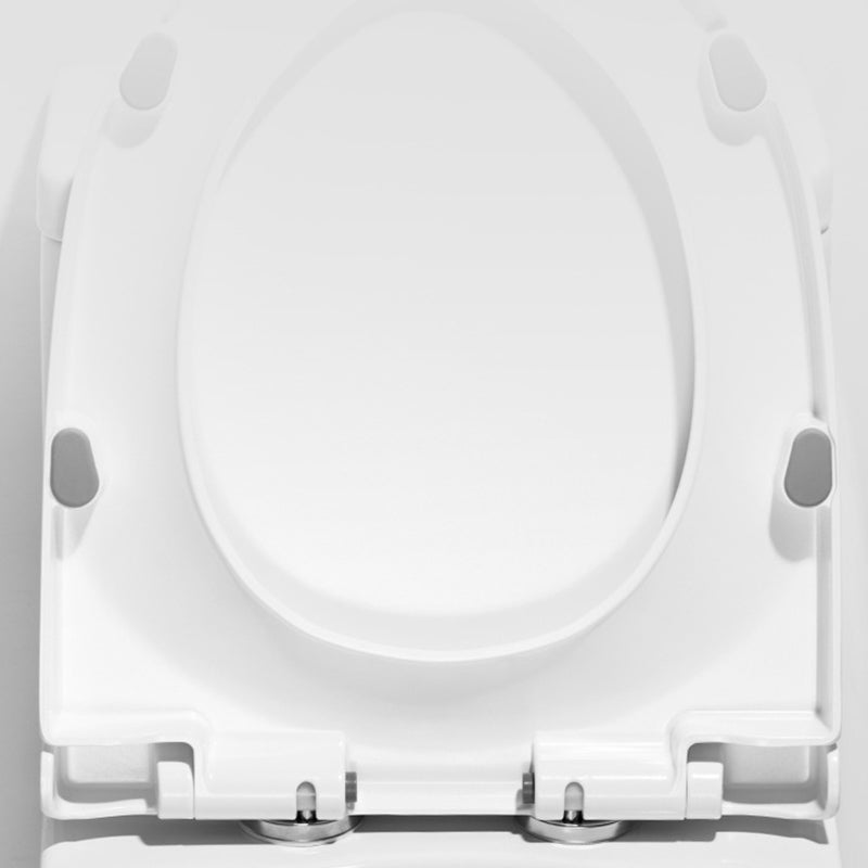 Modern One Piece Flush Toilet Floor Mounted White Toilet Bowl for Bathroom