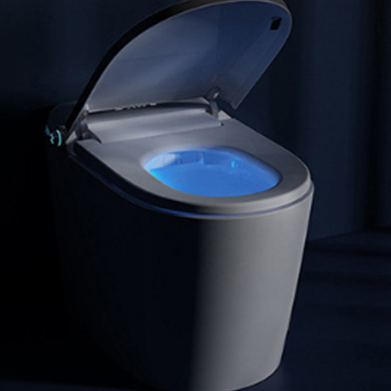 Contemporary One Piece Flush Toilet White Floor Mounted Urine Toilet for Washroom