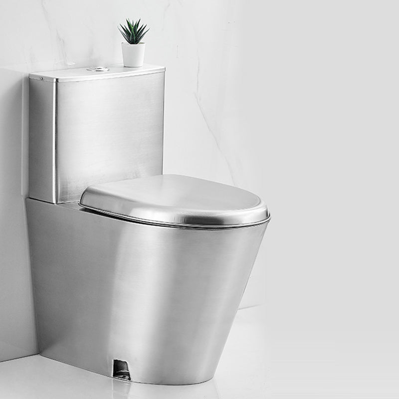 Traditional One Piece Toilet Bowl Metal Urine Toilet for Bathroom