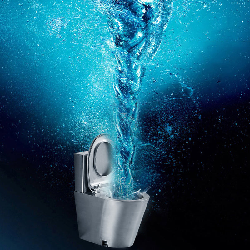 Traditional One Piece Toilet Bowl Metal Urine Toilet for Bathroom