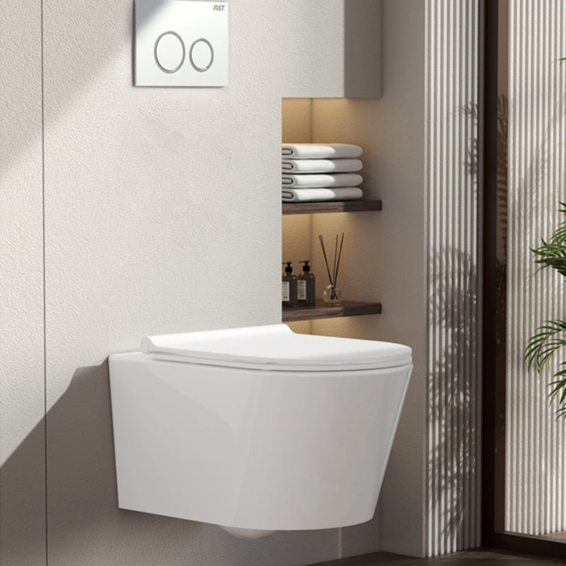 Contemporary One Piece Flush Toilet Wall Mount Urine Toilet for Bathroom