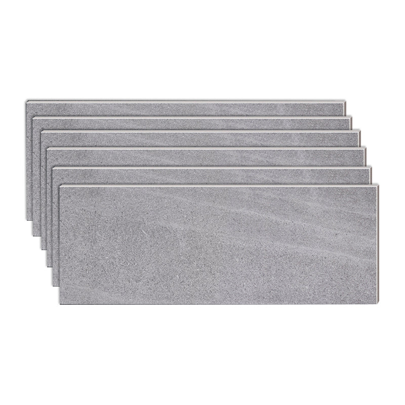 Rectangular Ceramic Matte Floor and Wall Tile Patterned Bathroom Floor