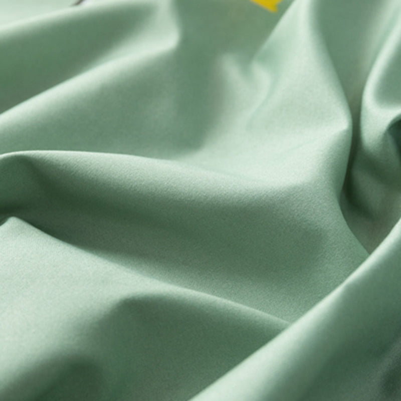 Polyester Printed Bed Sheet Twill Breathable Fade Resistant Sheet