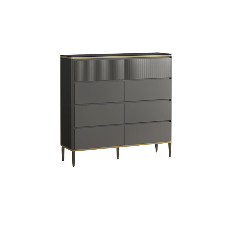 Classic Glam Storage Chest Stone Storage Chest Dresser with 5/6/8 Drawers