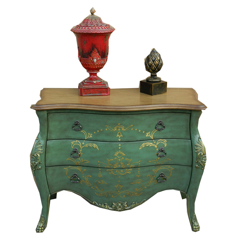 Classic Glam Storage Chest Solid Wood Storage Chest Dresser with 2/3 Drawers