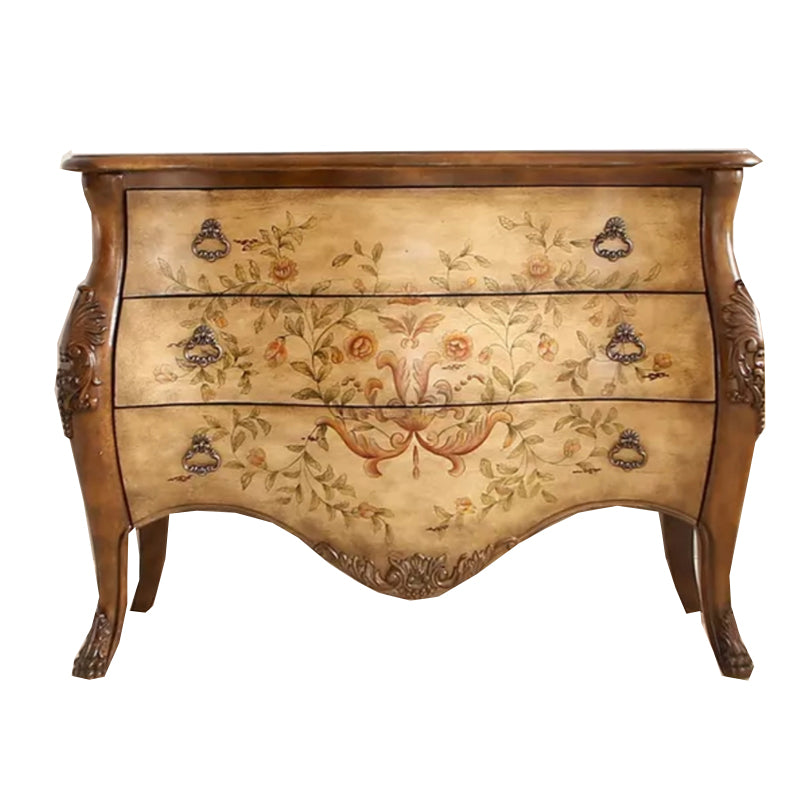 Classic Glam Storage Chest Solid Wood Storage Chest Dresser with 2/3 Drawers