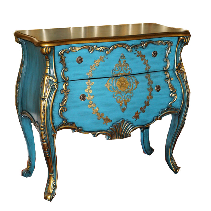 Classic Glam Storage Chest Solid Wood Storage Chest Dresser with 2/3 Drawers