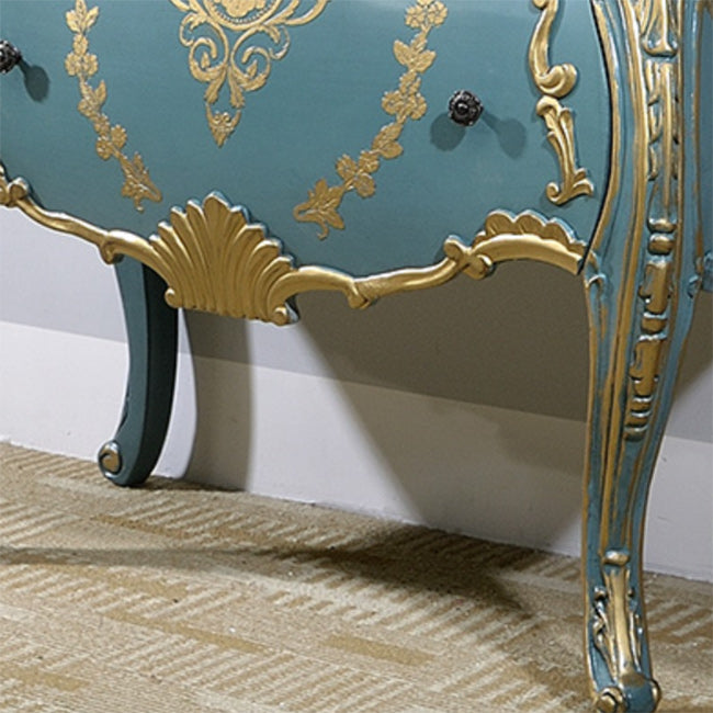 Classic Glam Storage Chest Solid Wood Storage Chest Dresser with 2/3 Drawers