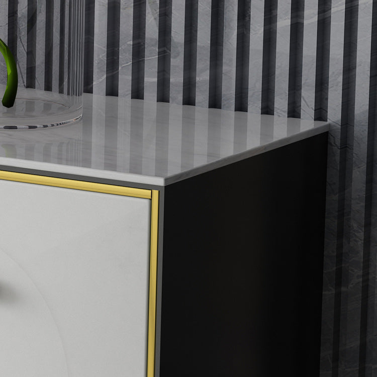 Classic Glam Dresser Manufactured Wood Storage Chest Dresser