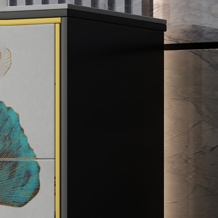 Classic Glam Dresser Manufactured Wood Storage Chest Dresser