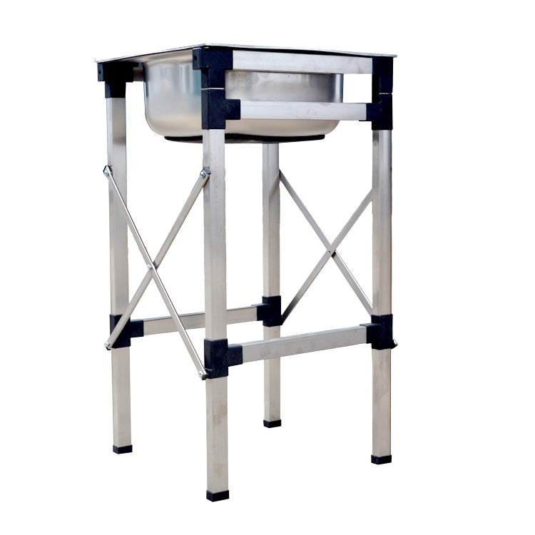 Stainless Steel Sink Contemporary Style Kitchen Sink with Bracket