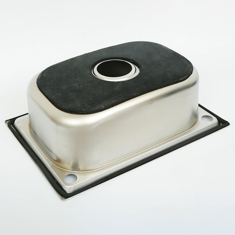 Stainless Steel Sink Contemporary Style Kitchen Sink with Bracket