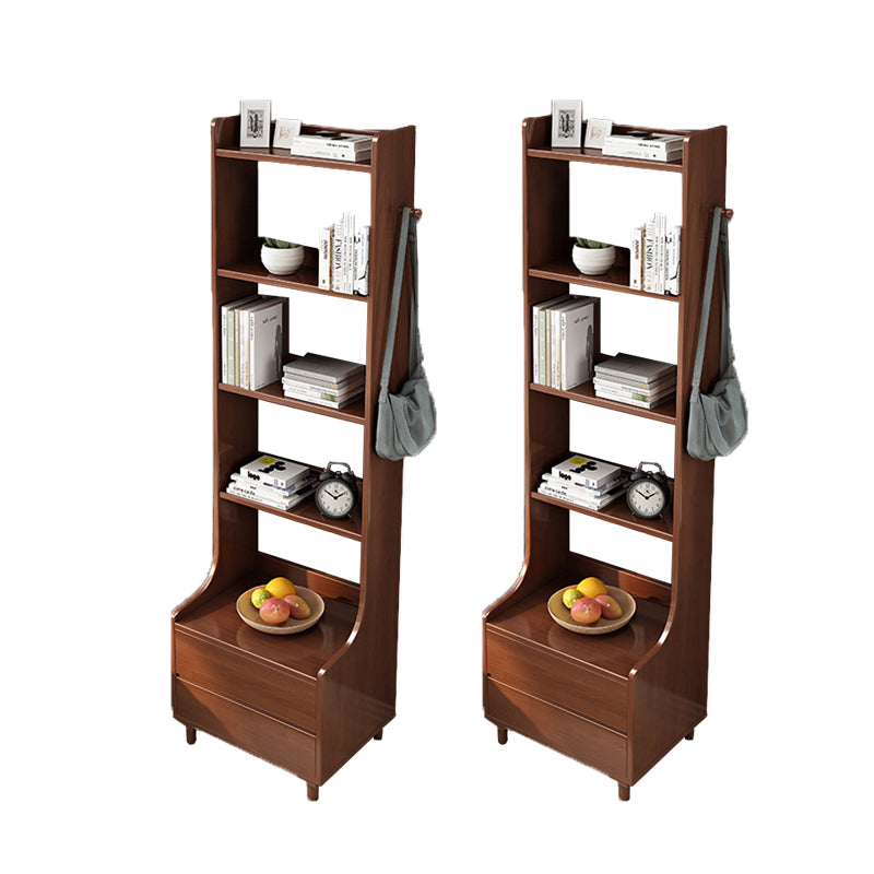 Solid Wood Accent Table Nightstand Modern Night Table for Bedroom