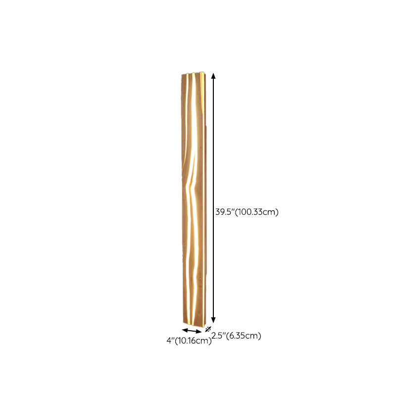 Contemporary Wooden Wall Light Fixture Simple Wall Light Sconce for Bedroom