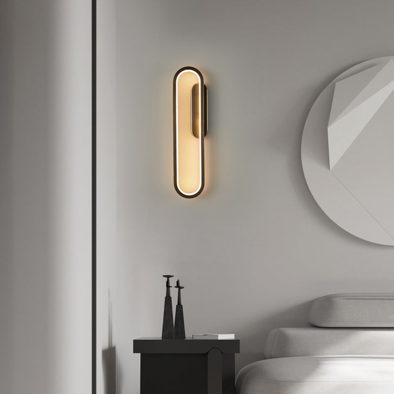Contemporary LED Wall Light Fixture Simple Household Wall Light Sconce for Bedroom