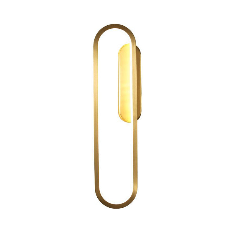 Contemporary LED Wall Light Fixture Simple Household Wall Light Sconce for Bedroom