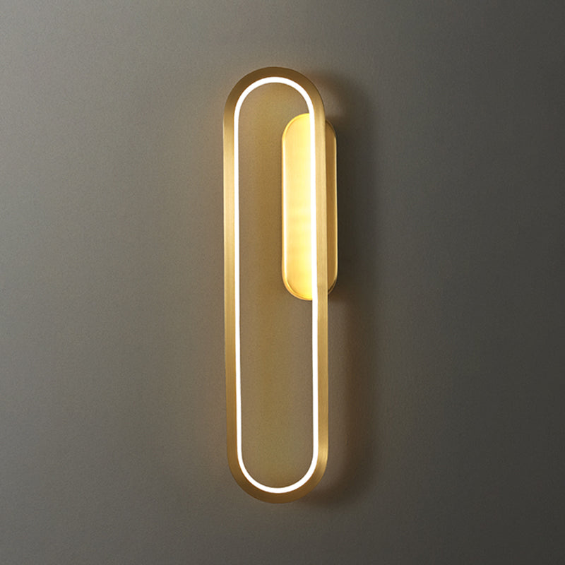 Contemporary LED Wall Light Fixture Simple Household Wall Light Sconce for Bedroom