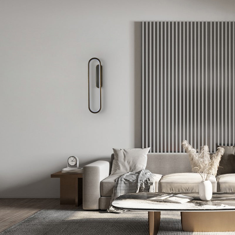 Contemporary LED Wall Light Fixture Simple Household Wall Light Sconce for Bedroom