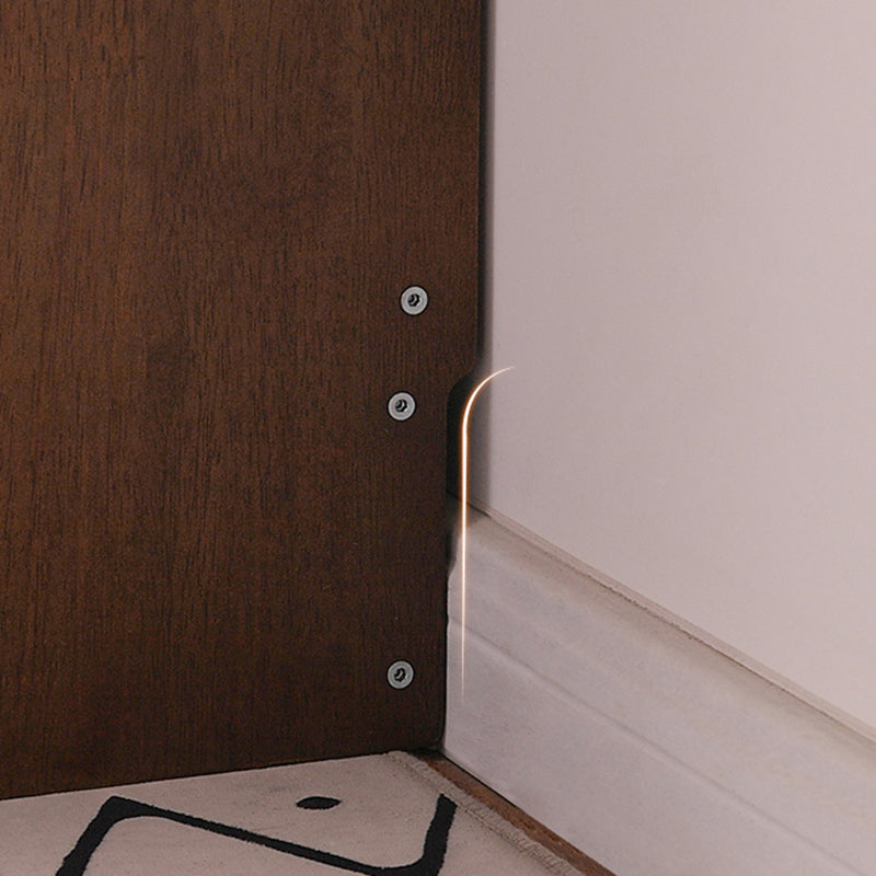 Modern Open Back Bookshelf Wooden Bookcase with Shelves for Study Room