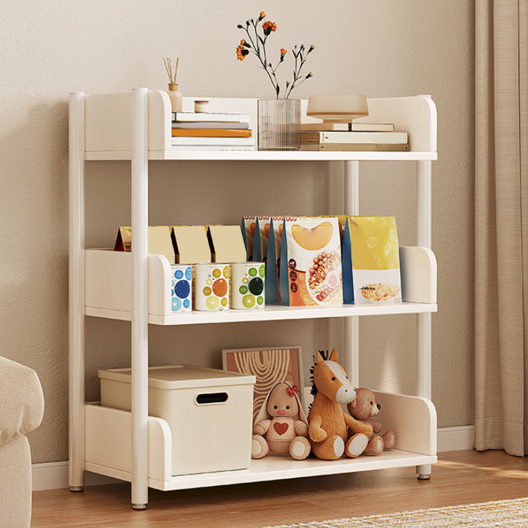 Engineered Wood Bookshelf Standard Open Back Scandinavian Bookcase