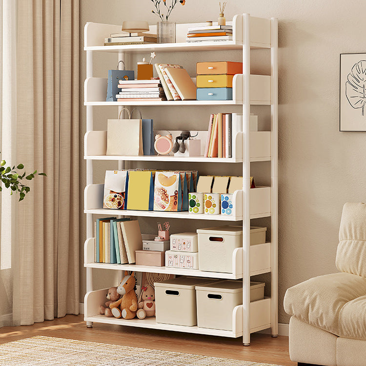 Engineered Wood Bookshelf Standard Open Back Scandinavian Bookcase
