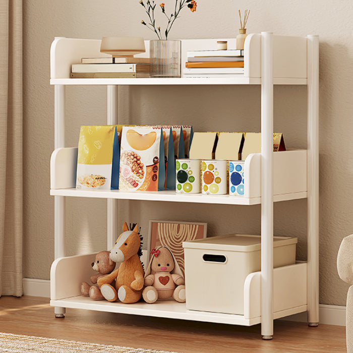 Engineered Wood Bookshelf Standard Open Back Scandinavian Bookcase