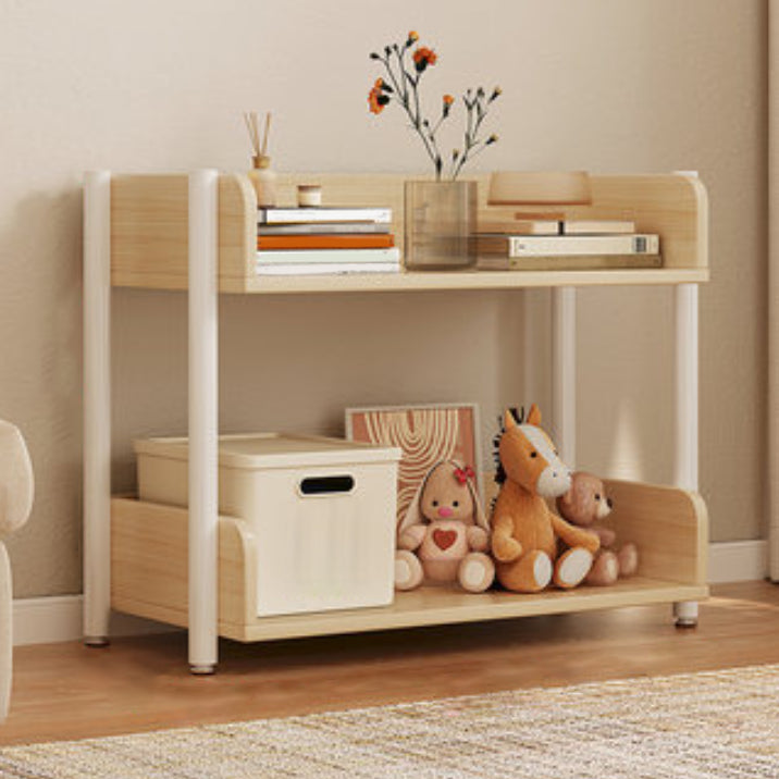 Engineered Wood Bookshelf Standard Open Back Scandinavian Bookcase