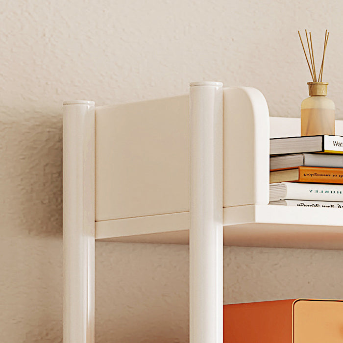 Engineered Wood Bookshelf Standard Open Back Scandinavian Bookcase