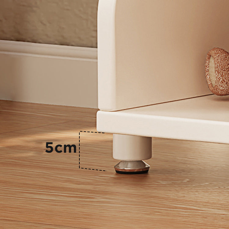 Engineered Wood Bookshelf Standard Open Back Scandinavian Bookcase