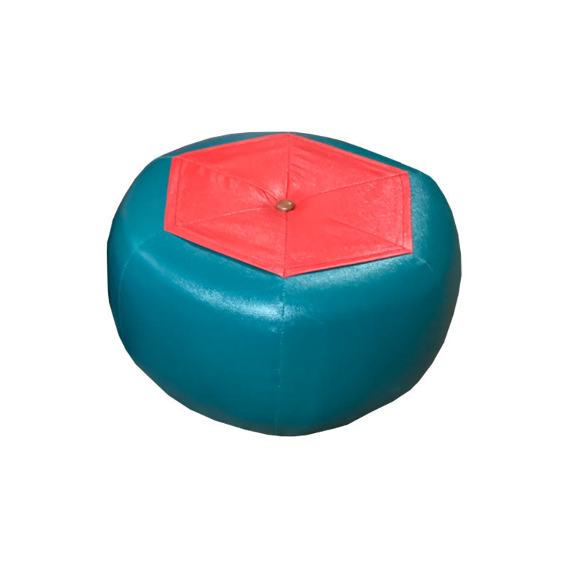 Leather Standard Stool Modern Style Simple Unique Shape Footstool