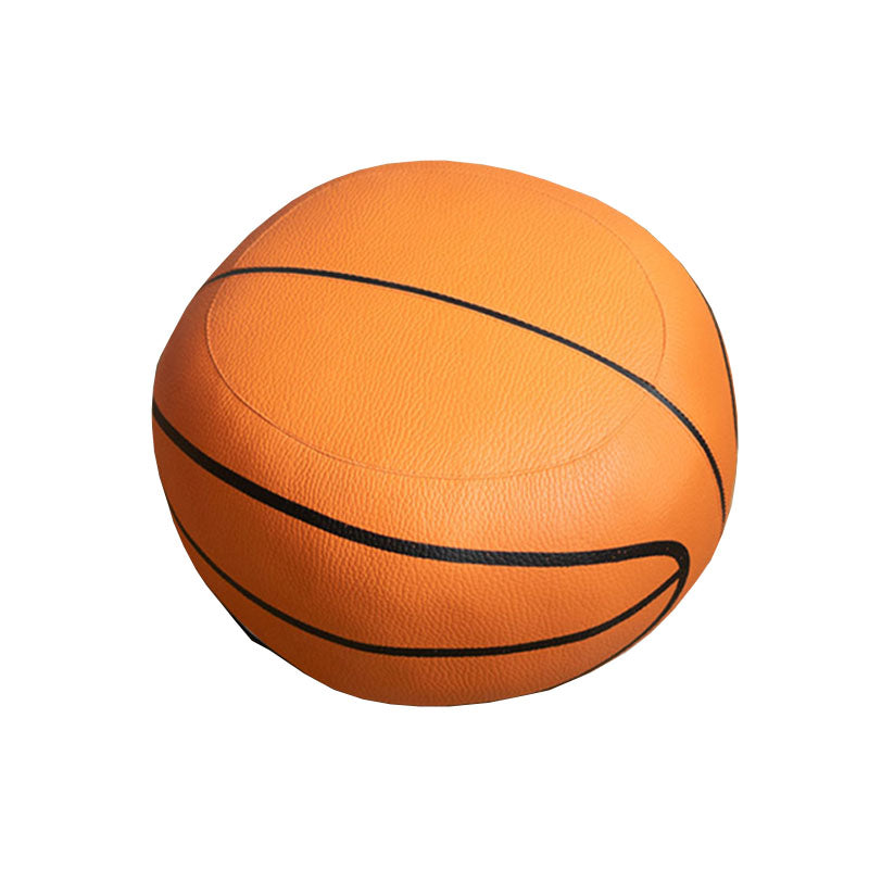 Leather Standard Stool Modern Style Simple Unique Shape Footstool