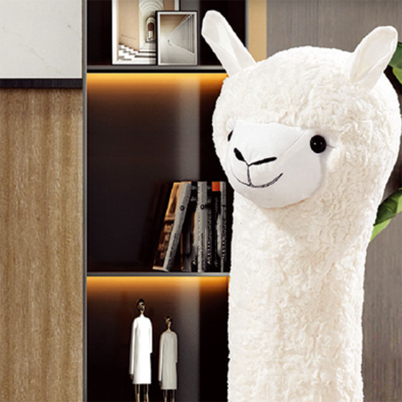 Plush Standard Stool Modern Simple Children's Alpaca Animal Stool