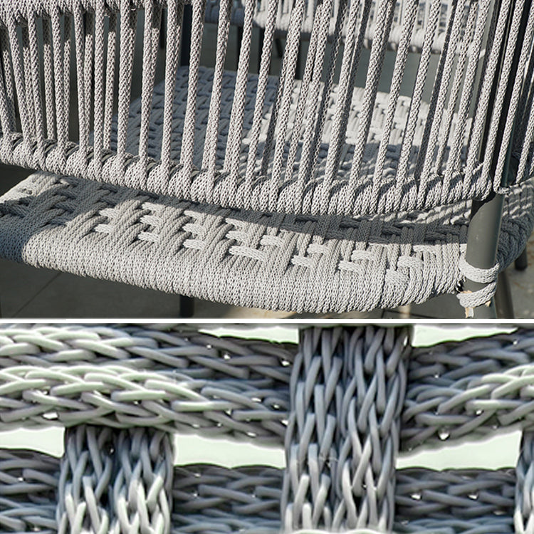 Metal Patio Dining Set 1/2/3/5/7 Pieces Dining Table Set with Chairs