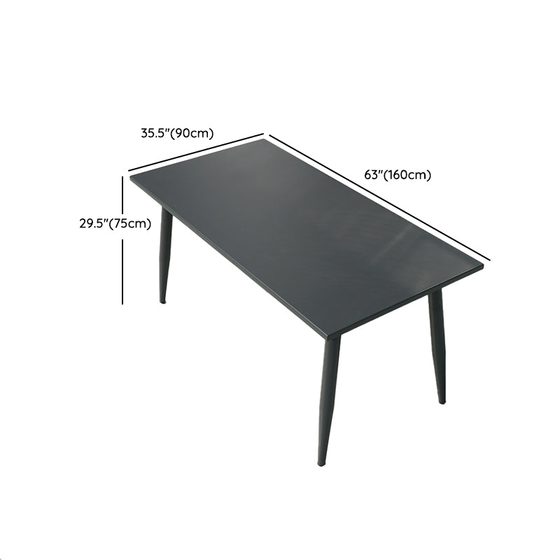 Metal Patio Dining Set 1/2/3/5/7 Pieces Dining Table Set with Chairs