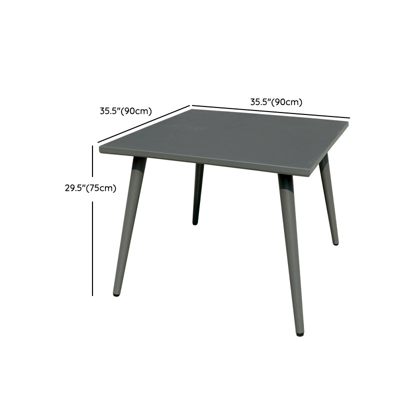 Metal Patio Dining Set 1/2/3/5/7 Pieces Dining Table Set with Chairs