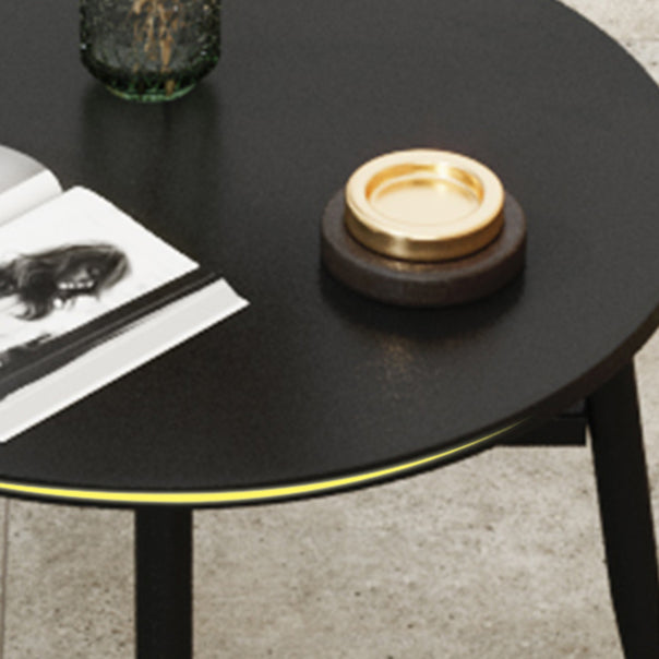 Boho Black Dining Set 1/2/3/4/5 Pieces Round Patio Dining Table Set