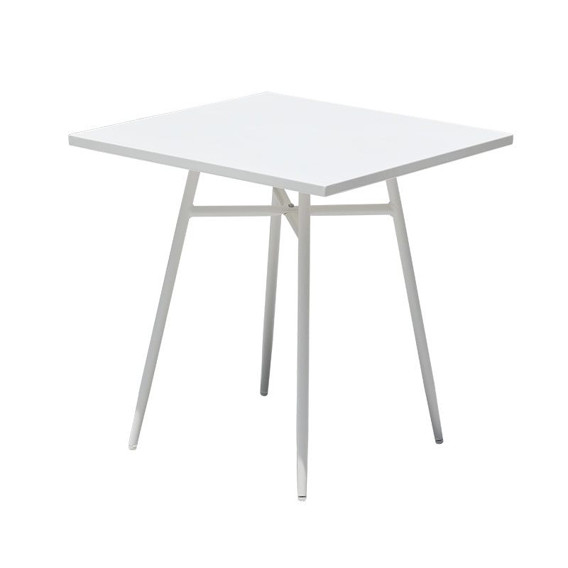 White Round Patio Dining Sets Boho 1/2/3/5/7 Pieces Dining Table Set