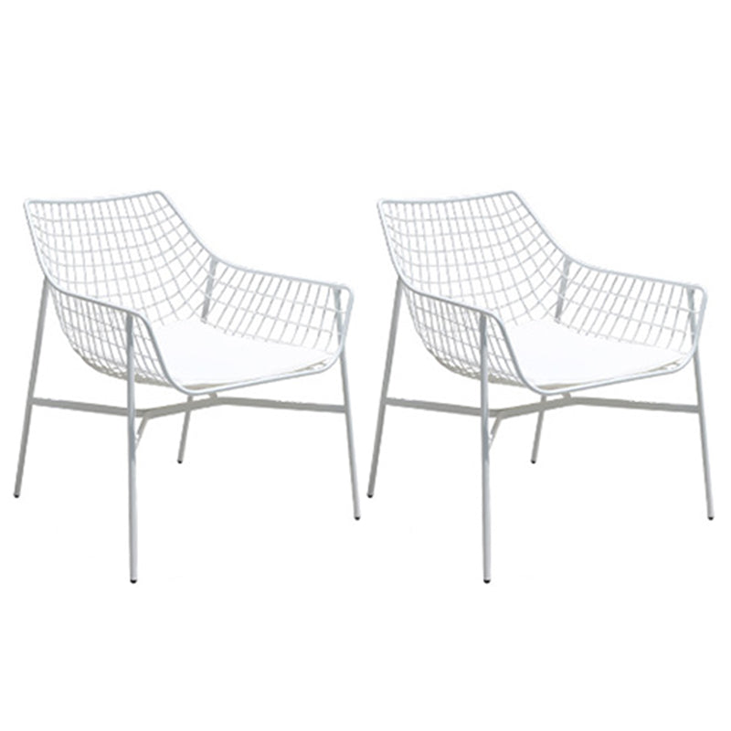 Boho 1/2/3/4/5 Pieces Dining Table Set Metal Round Dining Set