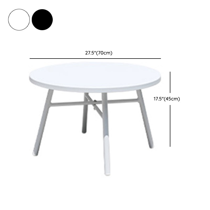 Boho 1/2/3/4/5 Pieces Dining Table Set Metal Round Dining Set