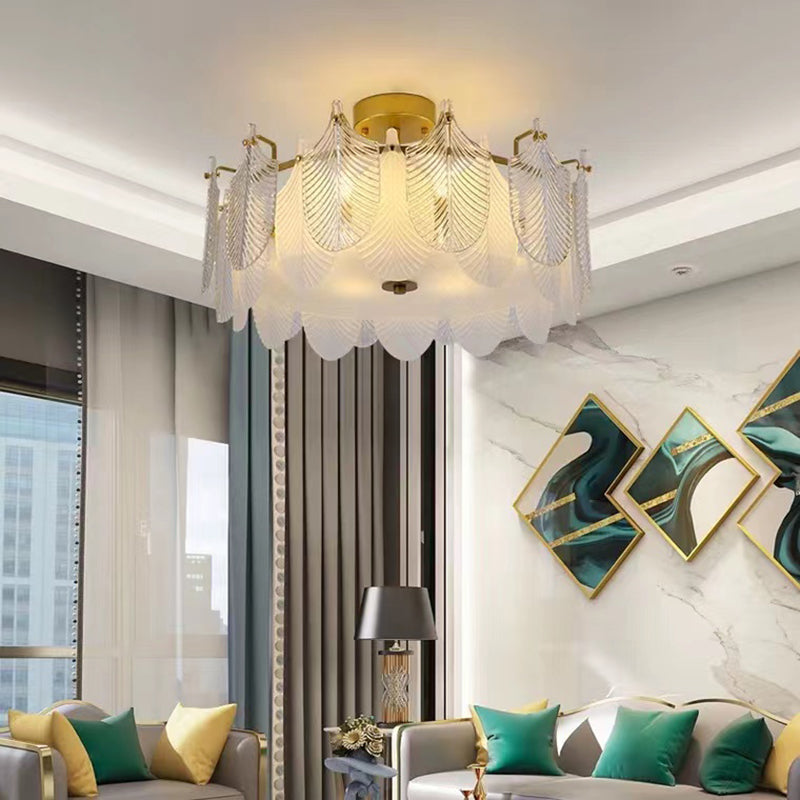 Modern Simple Iron Ceiling Light Cylinder Shape Ceiling Lamp for Bedroom