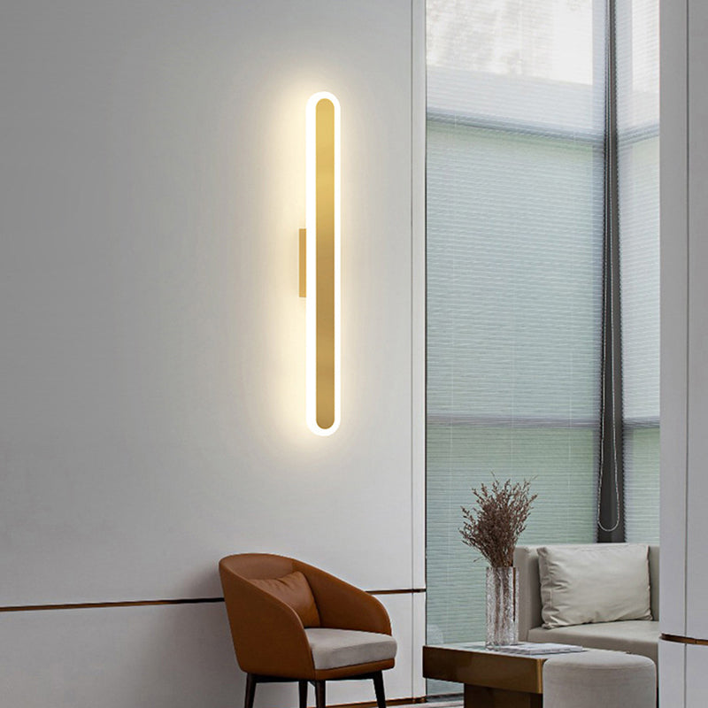 Black/Golden LED Vanity Lighting Modernism Bath Bar Light for Bathroom