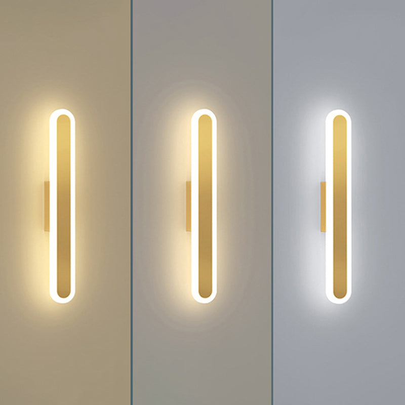 Black/Golden LED Vanity Lighting Modernism Bath Bar Light for Bathroom