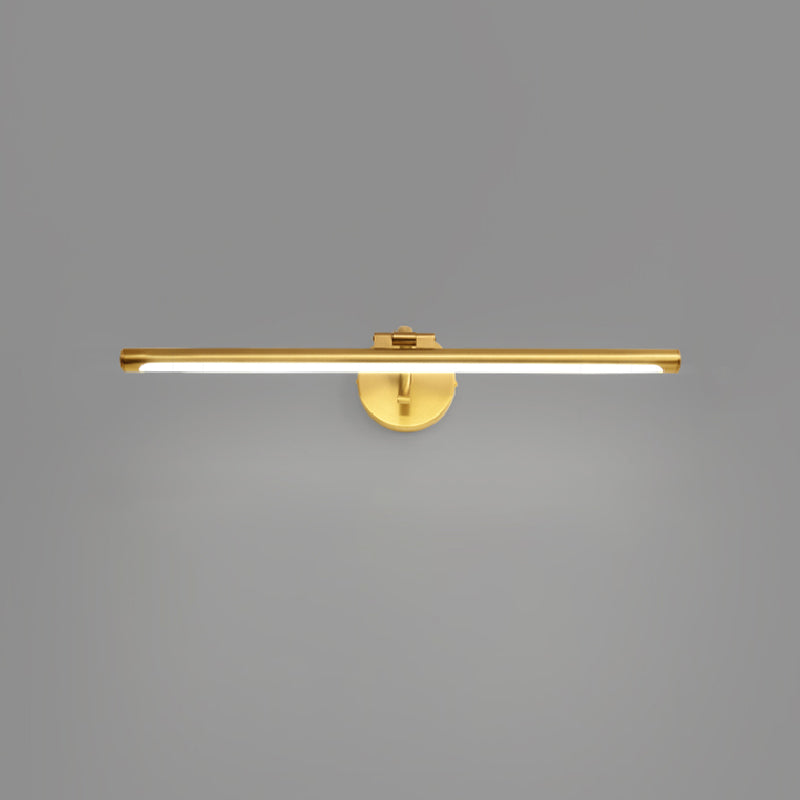 Adjustable LED Mirror Front Light 1-Light Vanity Light with Acrylic Shade for Bathroom